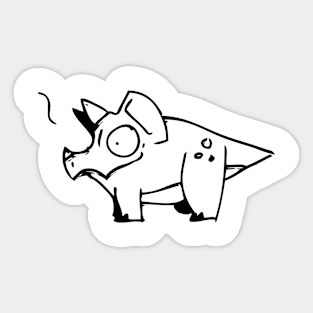 Triceratops! Sticker